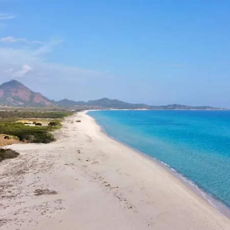 Aparthotel In Just 450 Meters From The Beach, With Air Conditioning And Outdoor Private Area Costa Rei