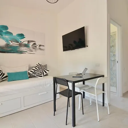 In Just 450 Meters From The Beach, With Air Conditioning And Outdoor Private Area Aparthotel